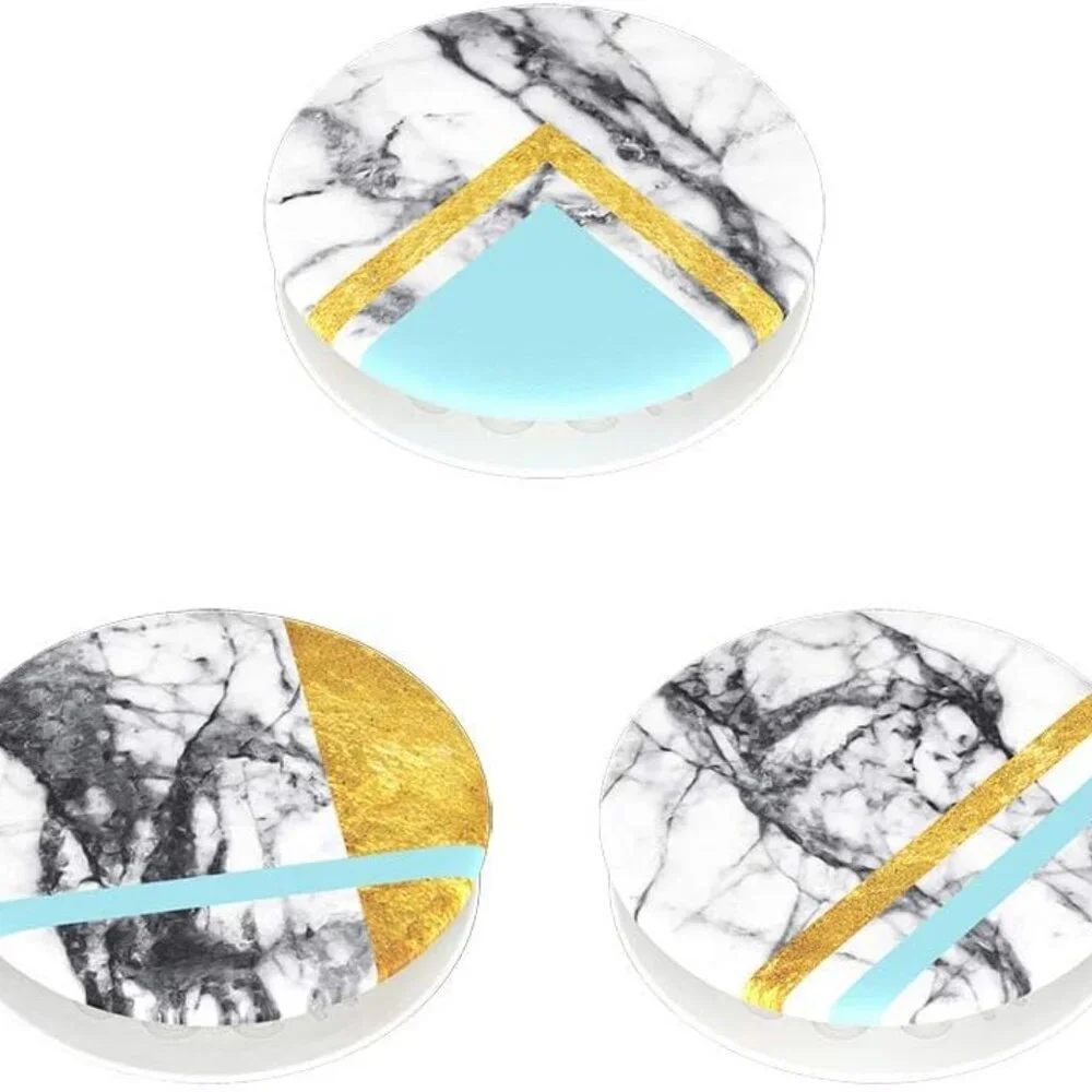 Popsockets white marble